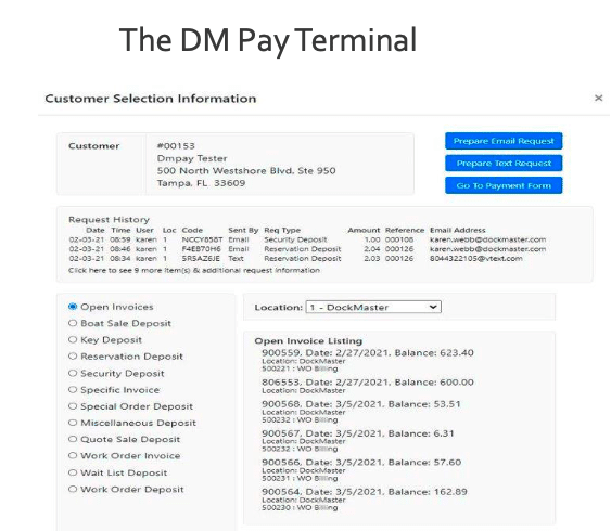DMPay - online payment portal